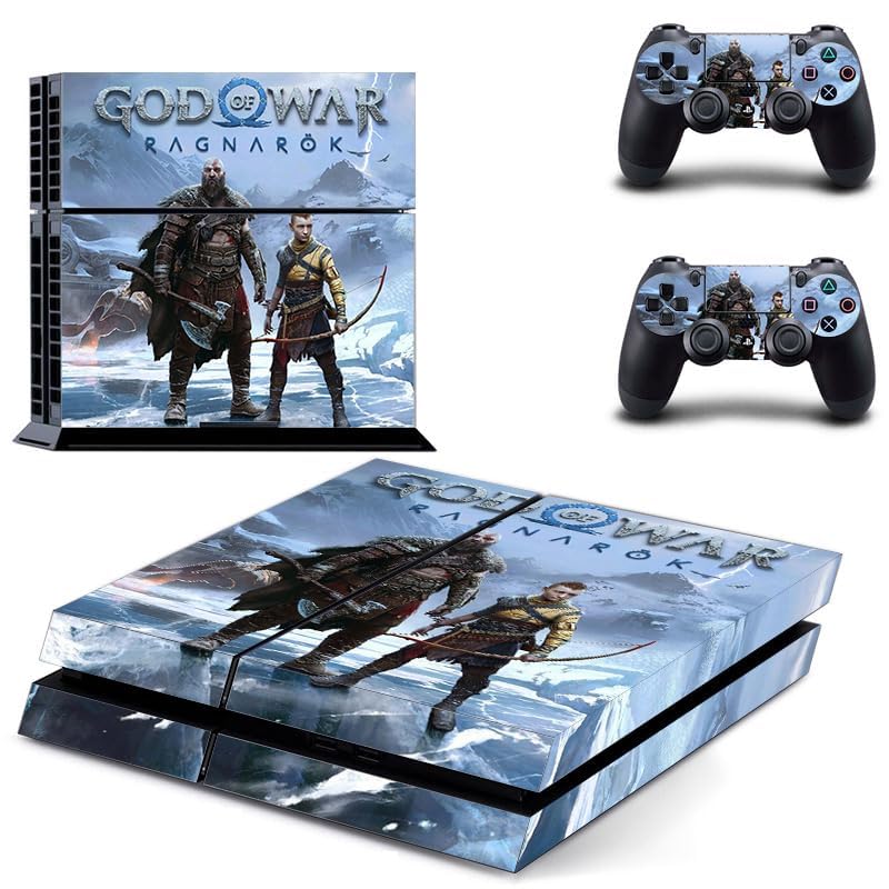Khushi Decor GORD Wark Theme Decal 3M Skin Cover for PS4 Console and 2 Controllers for Video Game-image-7