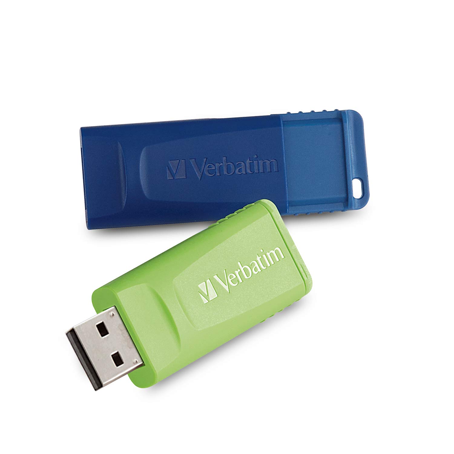 Verbatim 32GB Store 'n' Go USB Flash Drive - 2pk - Blue, Green