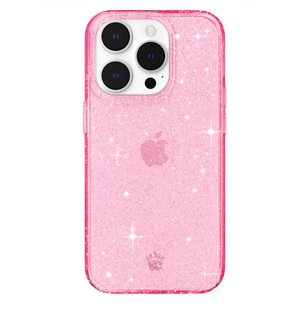 Amazon.com: VELVET CAVIAR for iPhone 14 Pro Case Pink Glitter - 10ft Drop  Tested - Stardust Sparkly Bling Cases : Cell Phones & Accessories