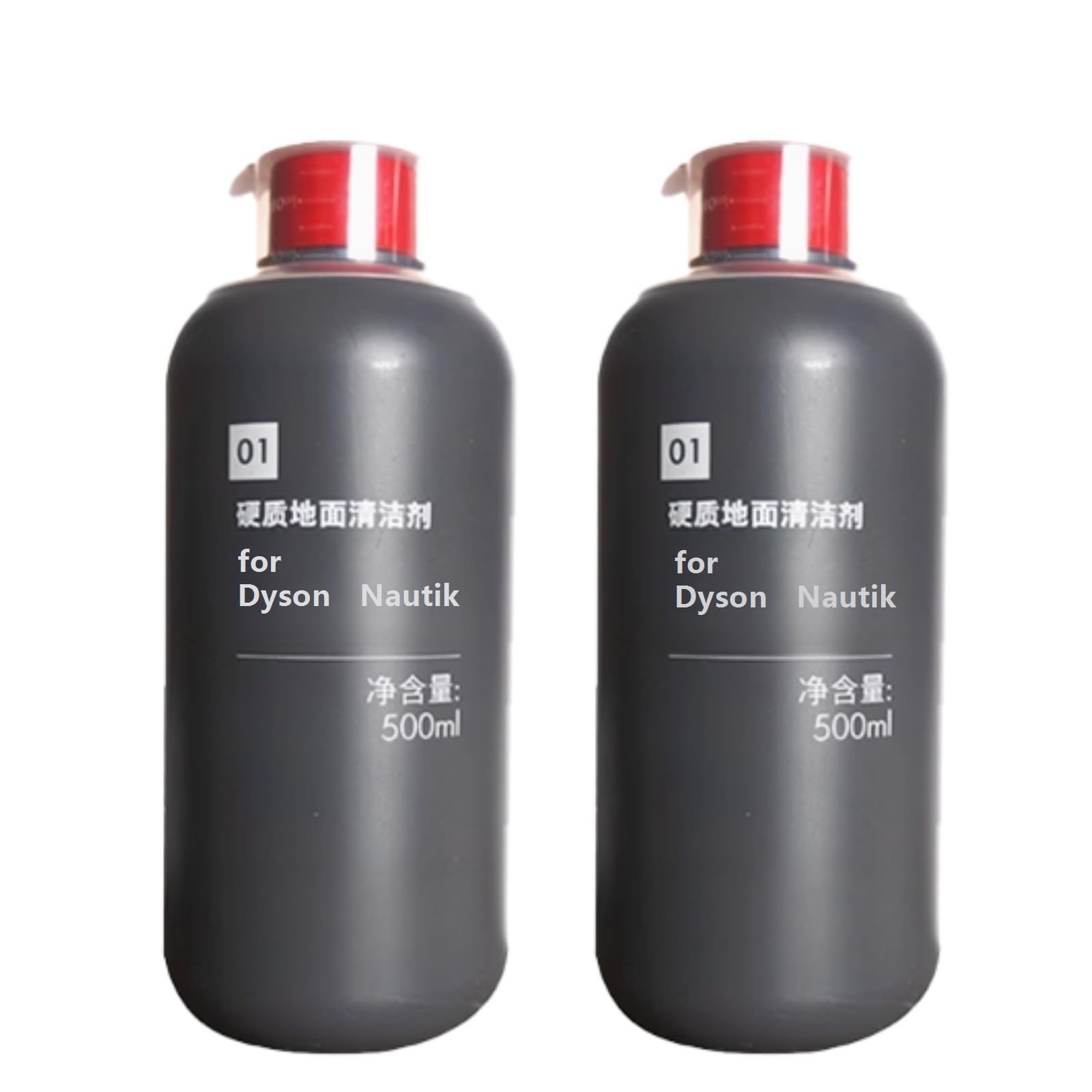 Detergente per lavasciuga pavimenti. Compatibile per Dyson Nautik Detergente per la pulizia dei pavimenti, 500 ml (16,9 fl oz)(2 bottles)