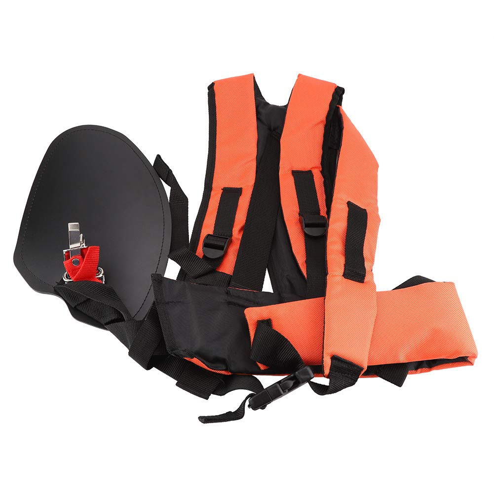 Correa del arnés de Corte Correa de Nylon de Doble Hombro Cortacésped Cinturón en Forma de Y para desbrozadora Jardín