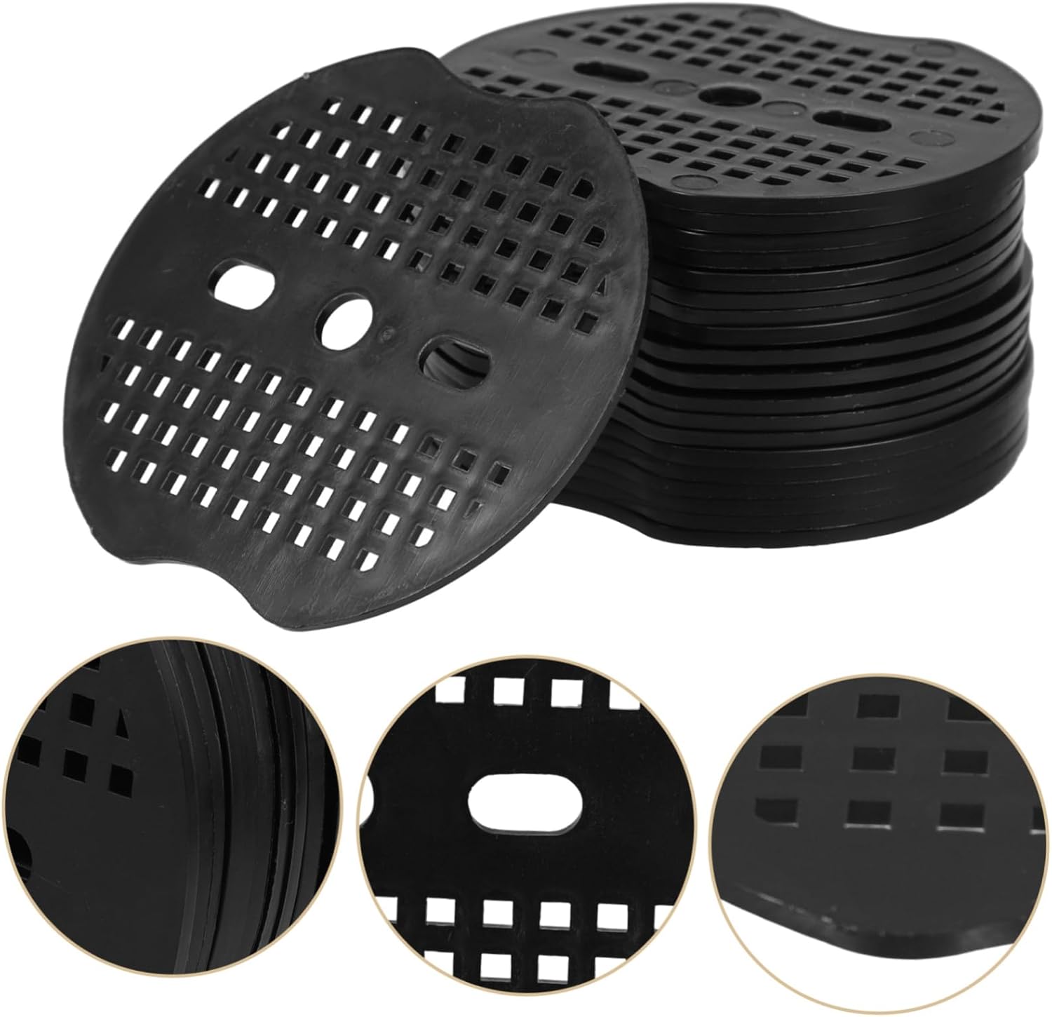 Nails for wood,20pcs Garden Stakes Gasket Landscape Staples Pe U-shaped Easy Insertion Flower Pot Mesh Pads
