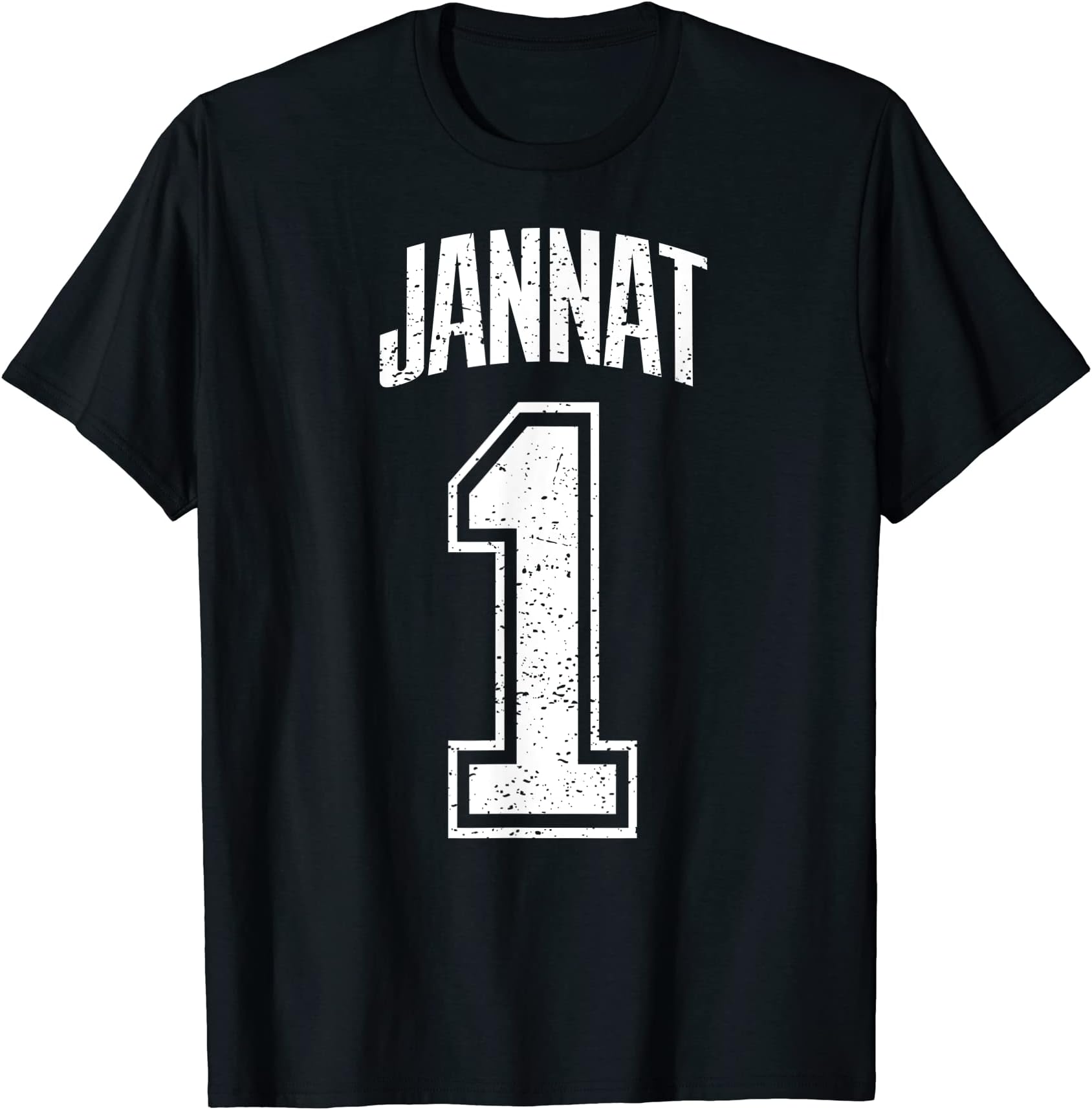 Jannat Support Accessories & Fan Gifts Men WomenJannat Supporter Number 1 Biggest Fan T-Shirt
