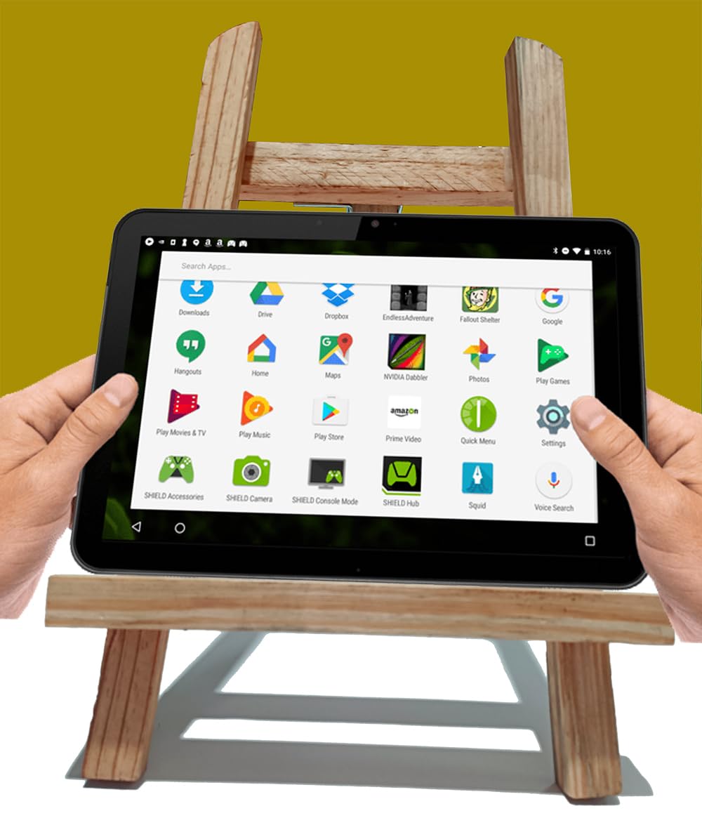 Wooden Tabletop Display Easel, Small Art Stand, Natural Wood A4 Size (22x28 cm) for Advertising, Exhibition, Book Stand, Mobile, Tablet Holder etc. 1