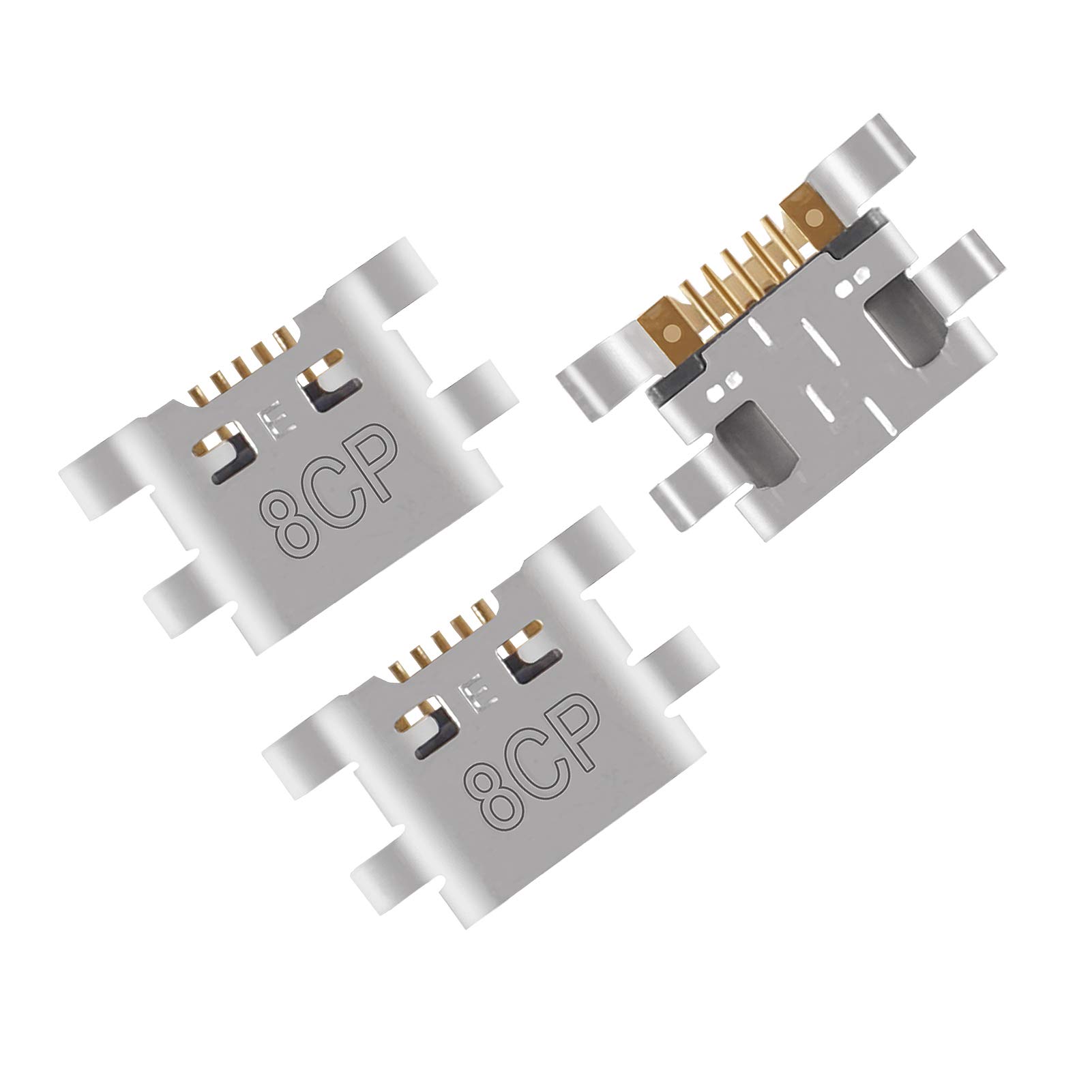 3Pack USB Charging Port Replacement Compatible for LG K20 K20 Plus K20V K30