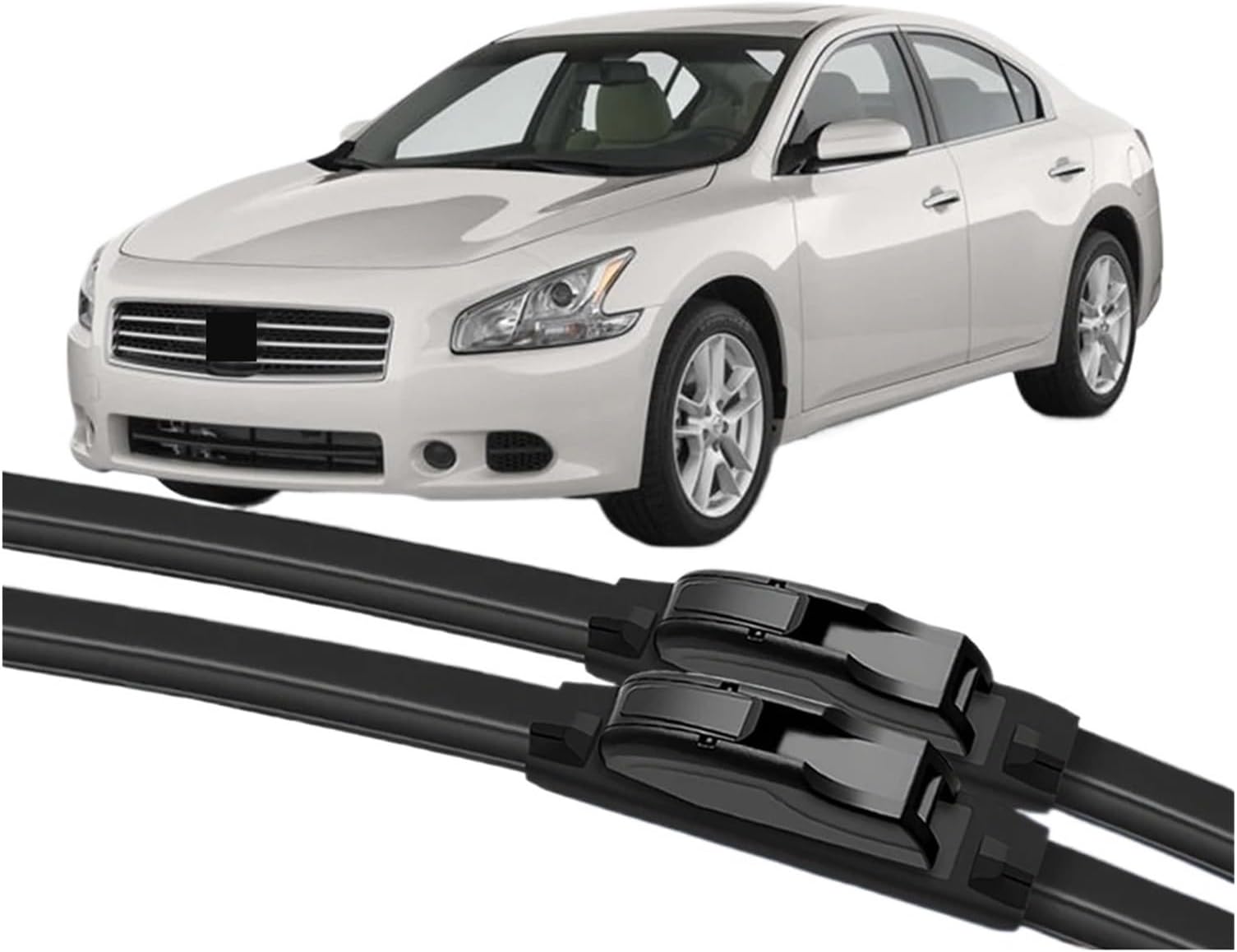 Windshield Wiper For Nissan For Maxima 2009-2014 2013 2012 2011 Front Windshield Wiper Blades Set Auto Glass Wipers Replacement Car Window Wipers