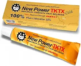 Pomada New Power 100 Ação Forte 10g tattoo%