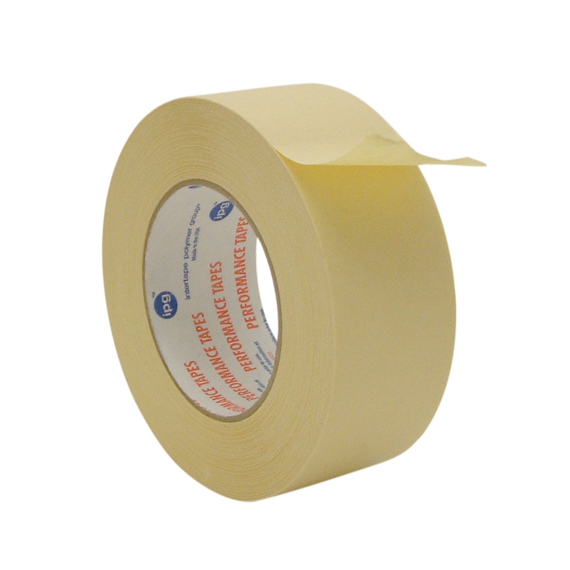 Intertape PG21/NAT260 PG21 High Temperature Masking Tape: 2 x 60 yd, Natural