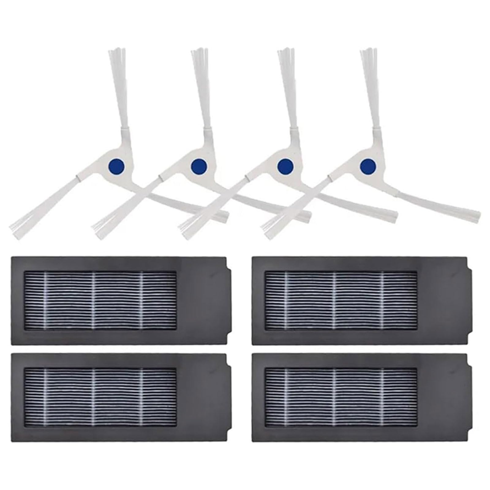 Kalttoy Sweeping Robot Spare Parts Side Brushes Replacement Part Sweeping Robot Replacement for X2pro Models Filter