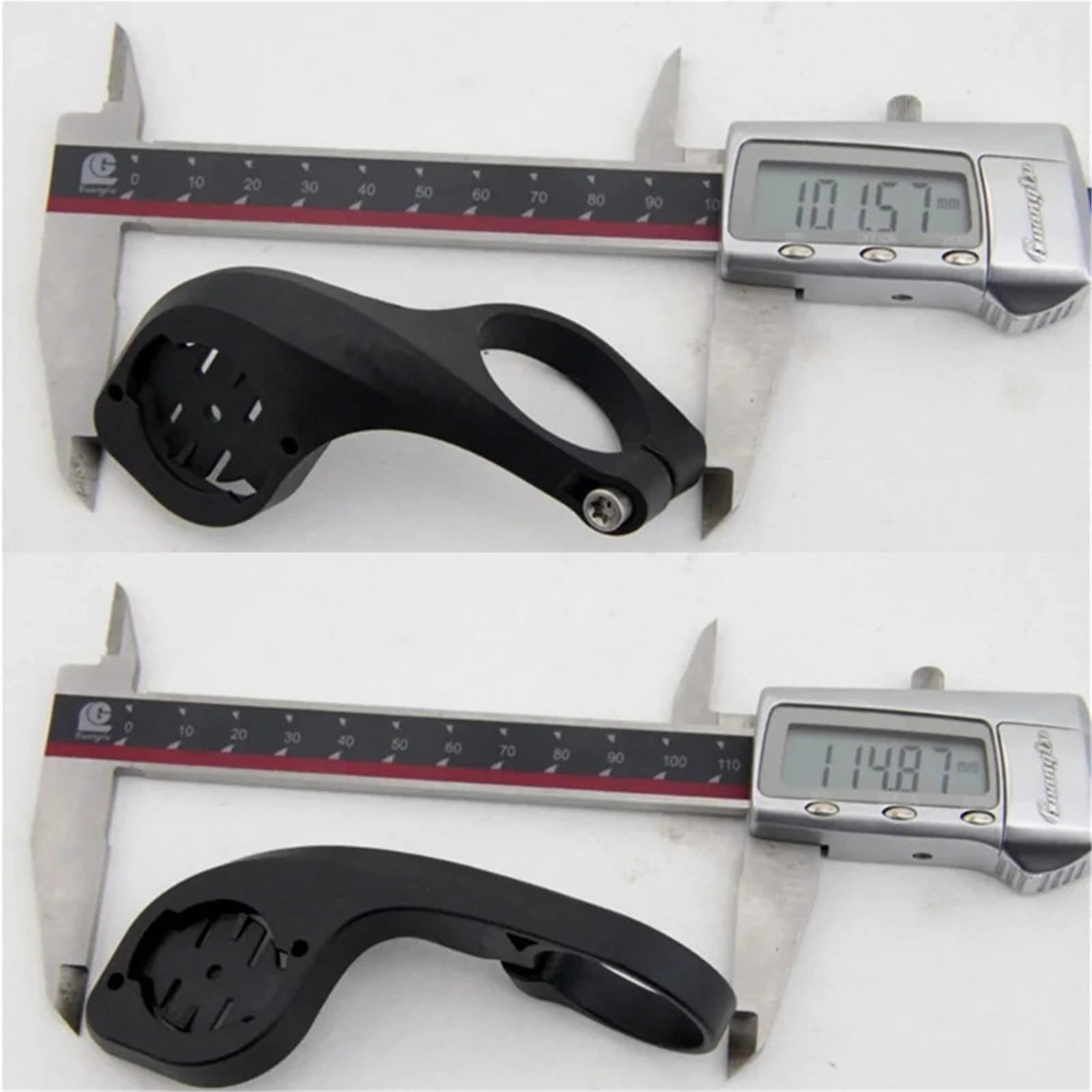 Supporto per computer da bicicletta, accessori per cronometro, GPS, bici da strada (corto), 8 pezzi