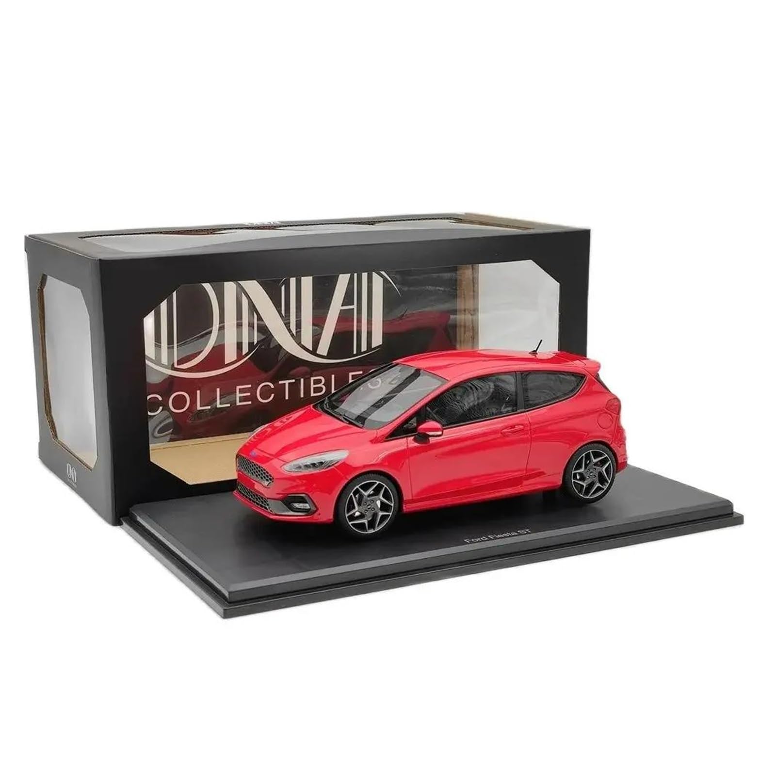 Modellino Auto In Resina Rossa Ford Fiesta ST 2020 In Scala 1 18 Decorazione Da Collezione Souvenir