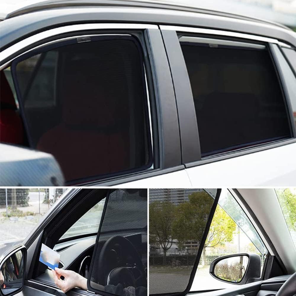 Parasole Auto Tendine Laterale per Civic Hatchback 2021-2023, Bambini Finestrini Anteriori Posteriore Tendina Magnetiche Tende Blocchi Raggi UV Privacy Protegge Accessori,5pcs-whol