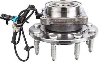 ECCPP Replacement for Replacement for Front Wheel Hub Bearing Assembly 8 Lugs w/ABS for GMC for Chevrolet Compatible 2001-2007 with 515086