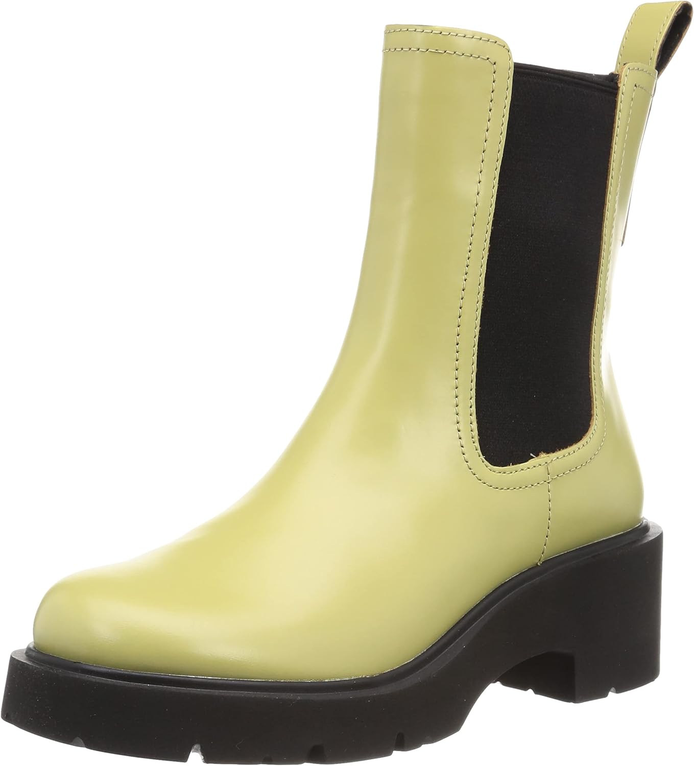 Amazon | [カンペール] チェルシーブーツ MILAH レディース クリーム_