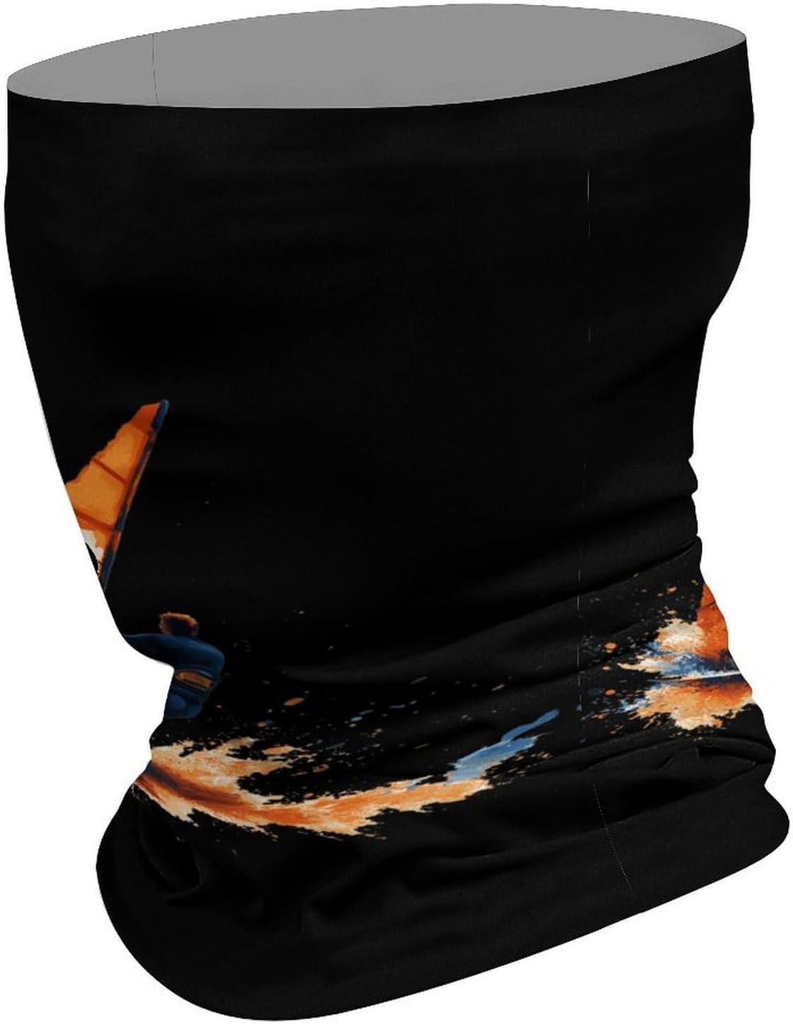 Windsurfing Windsurfer Splashing Neck Gaiter Windproof Face Mask Bandanas for Men Women Cold Weather Scarf