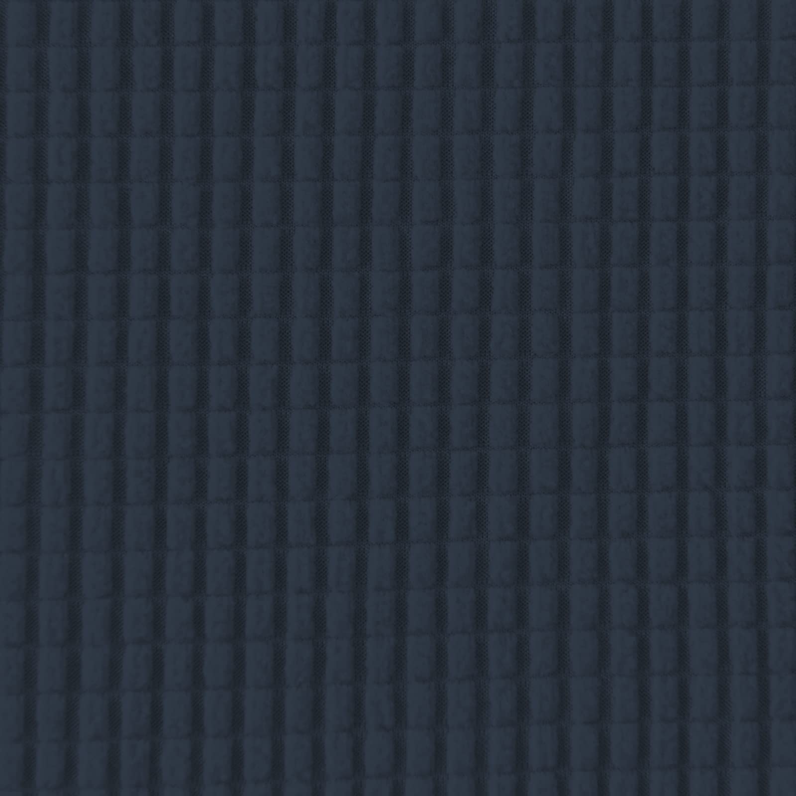 Easy-Going Funda elástica para otomana, plegable, protector de muebles, funda rectangular suave con parte inferior elástica (mediano, azul oscuro)