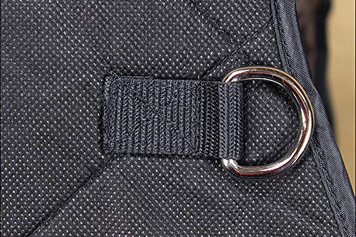 HILASON Bolsa de Silla para Caballo de Nylon 210D Color Chocolate miniatura 4