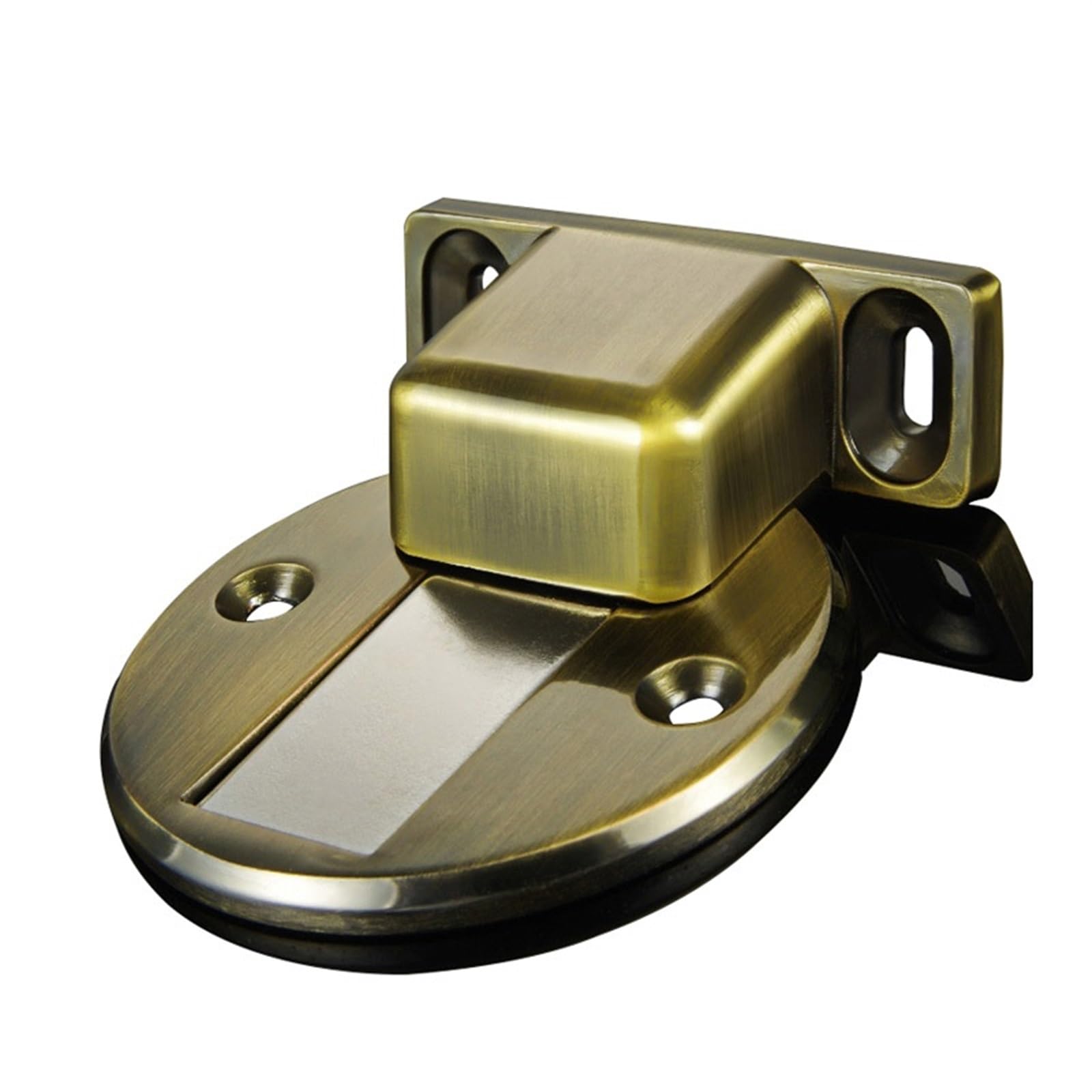 Ventouse au sol pour quincaillerie de porte avec loquet magnétique puissant