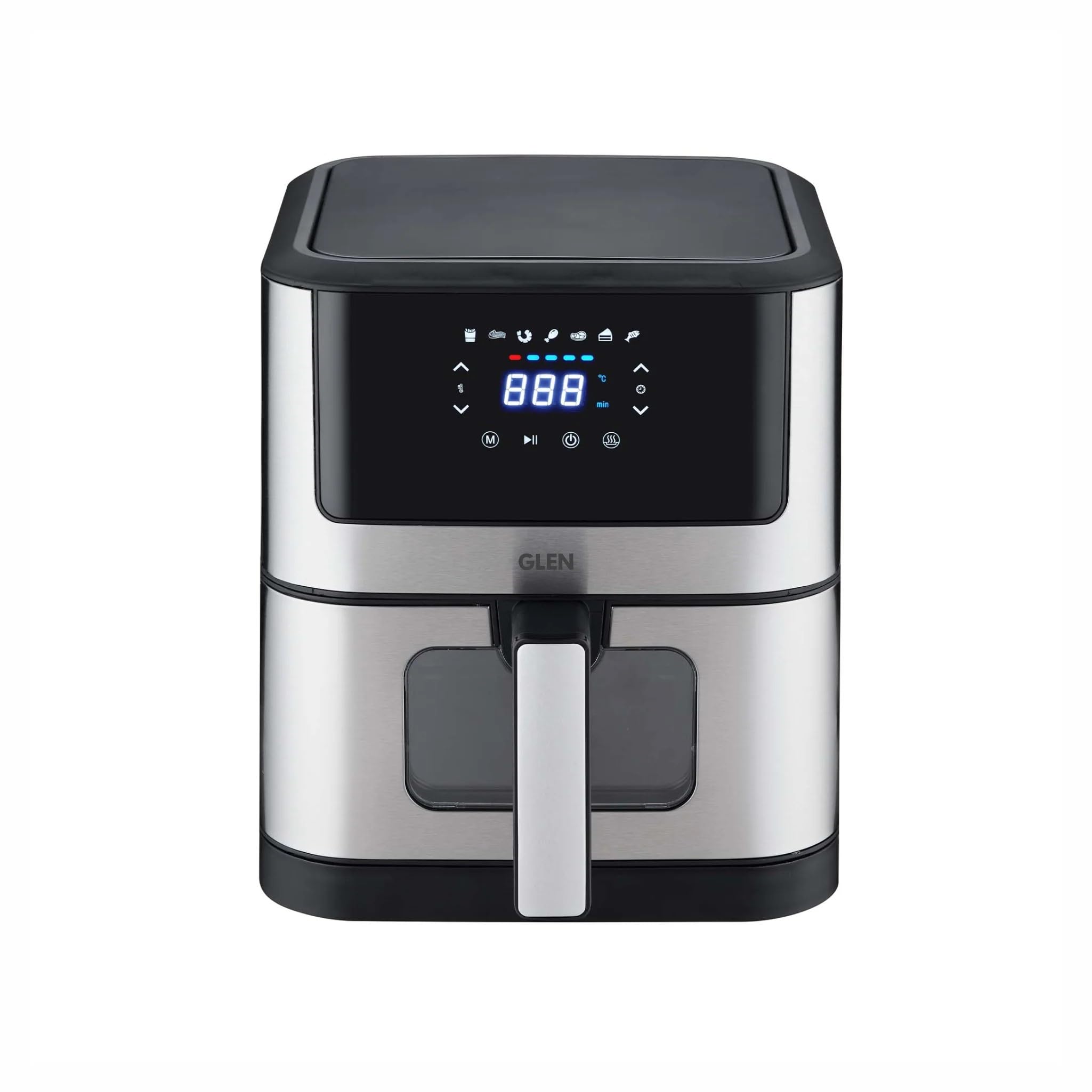 Glen Digital Air Fryer, 6.0 Litre Digital Controls, 7 Pre Set Menu Timer, Temperature Control, 1500W -Black (SA3043DSS) (B0D13TCXYJ) Amazon Price History, Amazon Price Tracker