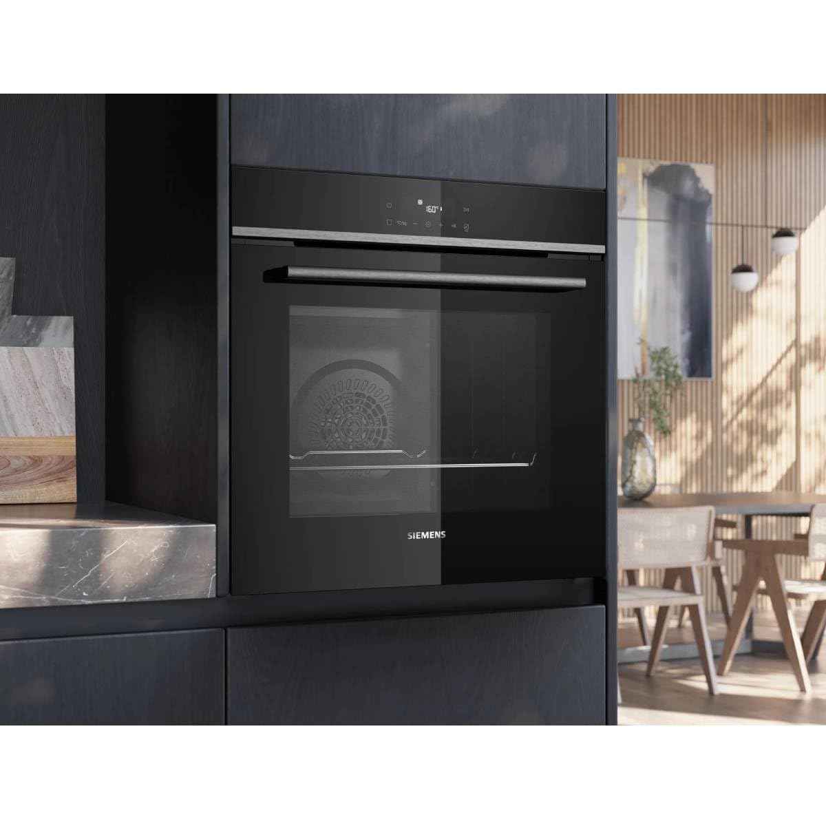 Horno Empotrado Siemens iQ300 940W 71L Negro - HB572AES4