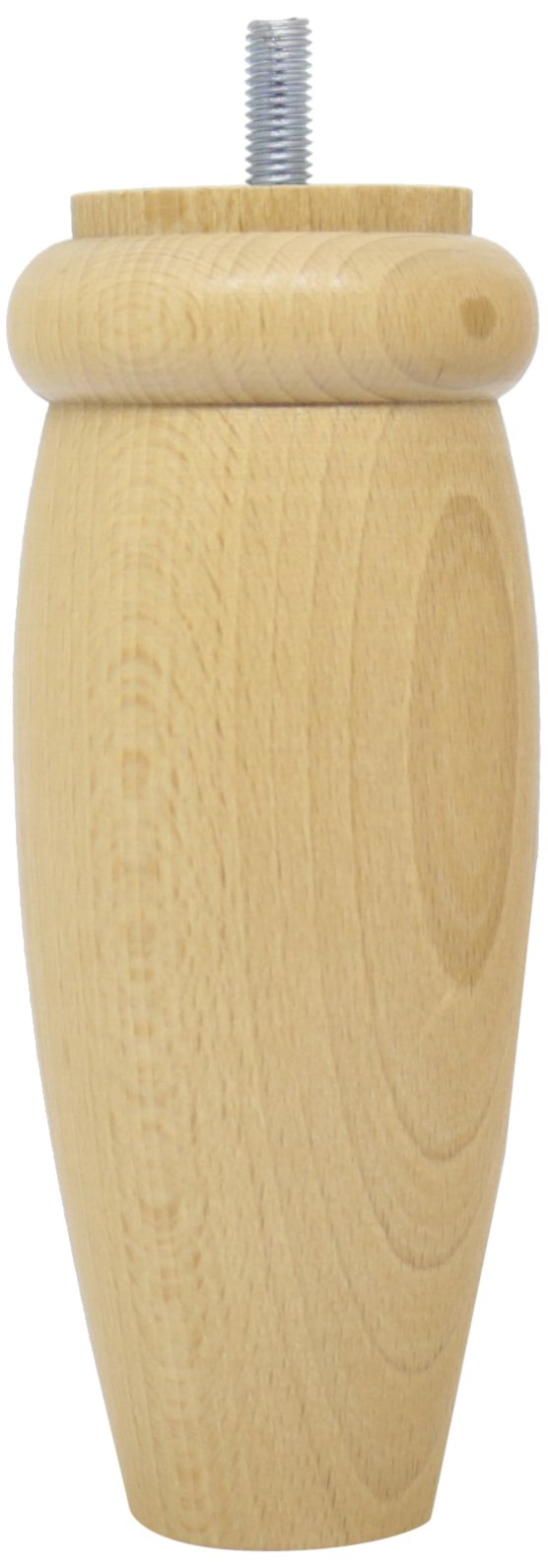 La Fabrique de Pieds Die fertigt-Füße am20170120 Rocking Feet Set of 4 Olive Wood Varnished Clear 15 x 6 x 6 cm