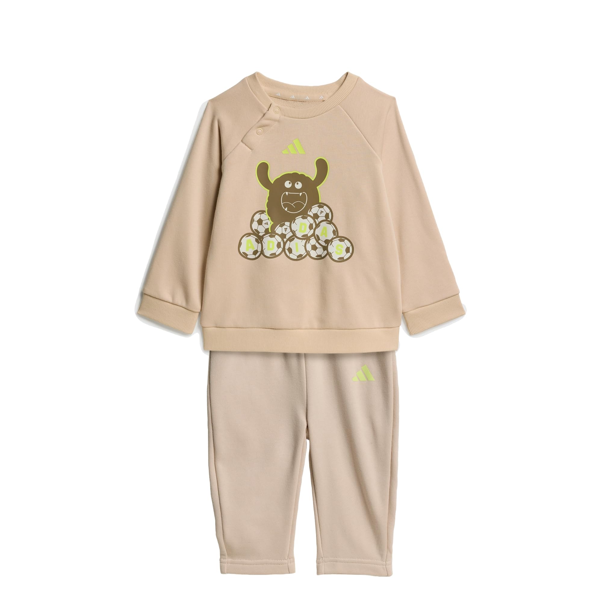 adidas Mixte bébé Tiro_Nster Jogger Set Track_Suit, Crystal Linen, 0-​3 Months