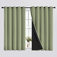 Vista 84 de SimpleHome - Cortinas opacas 100% para recámara, cortinas de ventana con ojales beige, con aislamiento térmico, cortinas de oscurecimiento