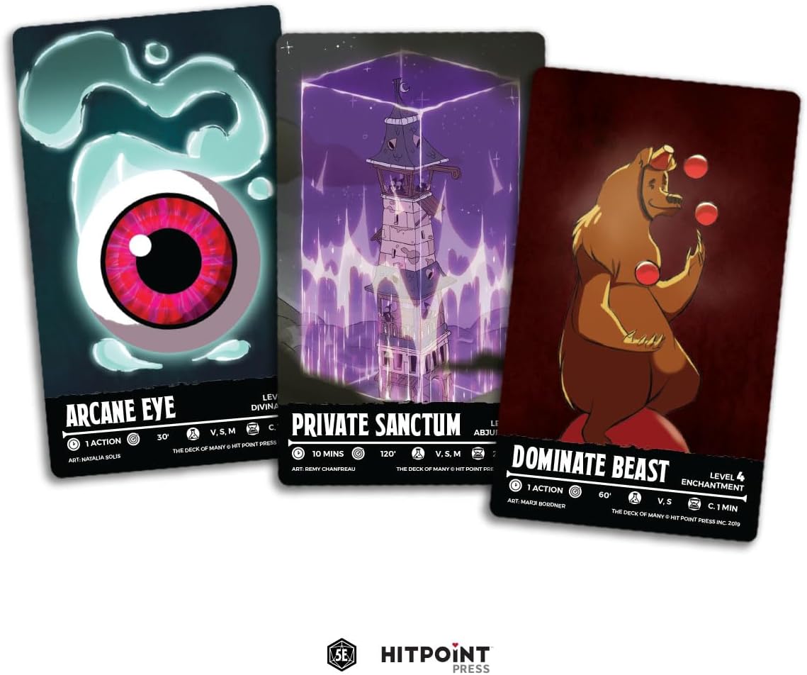 The Deck of Many Animated Spells: Level 4