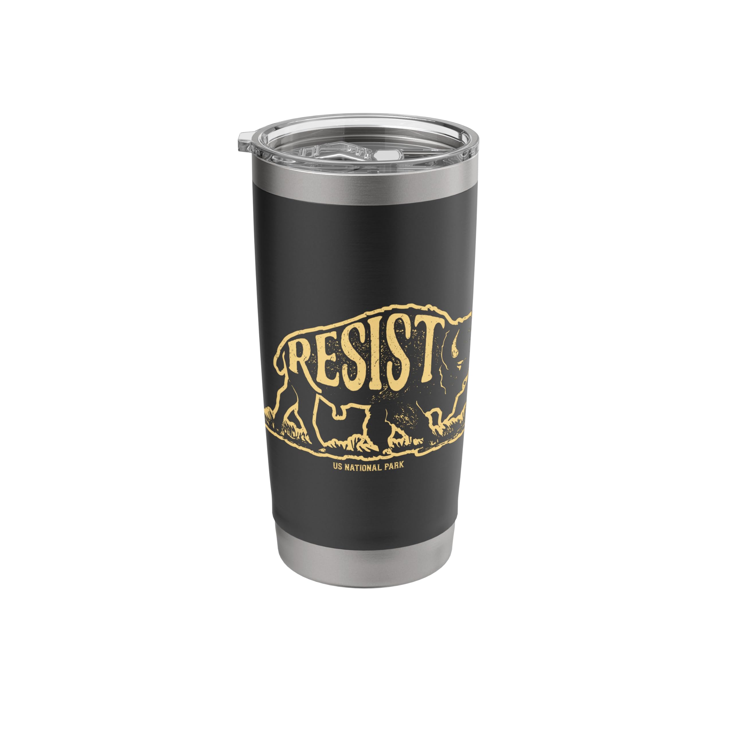 ALT US National Park Resist Service Bison Buffalo Vintage Stainless Steel Insulated Tumbler