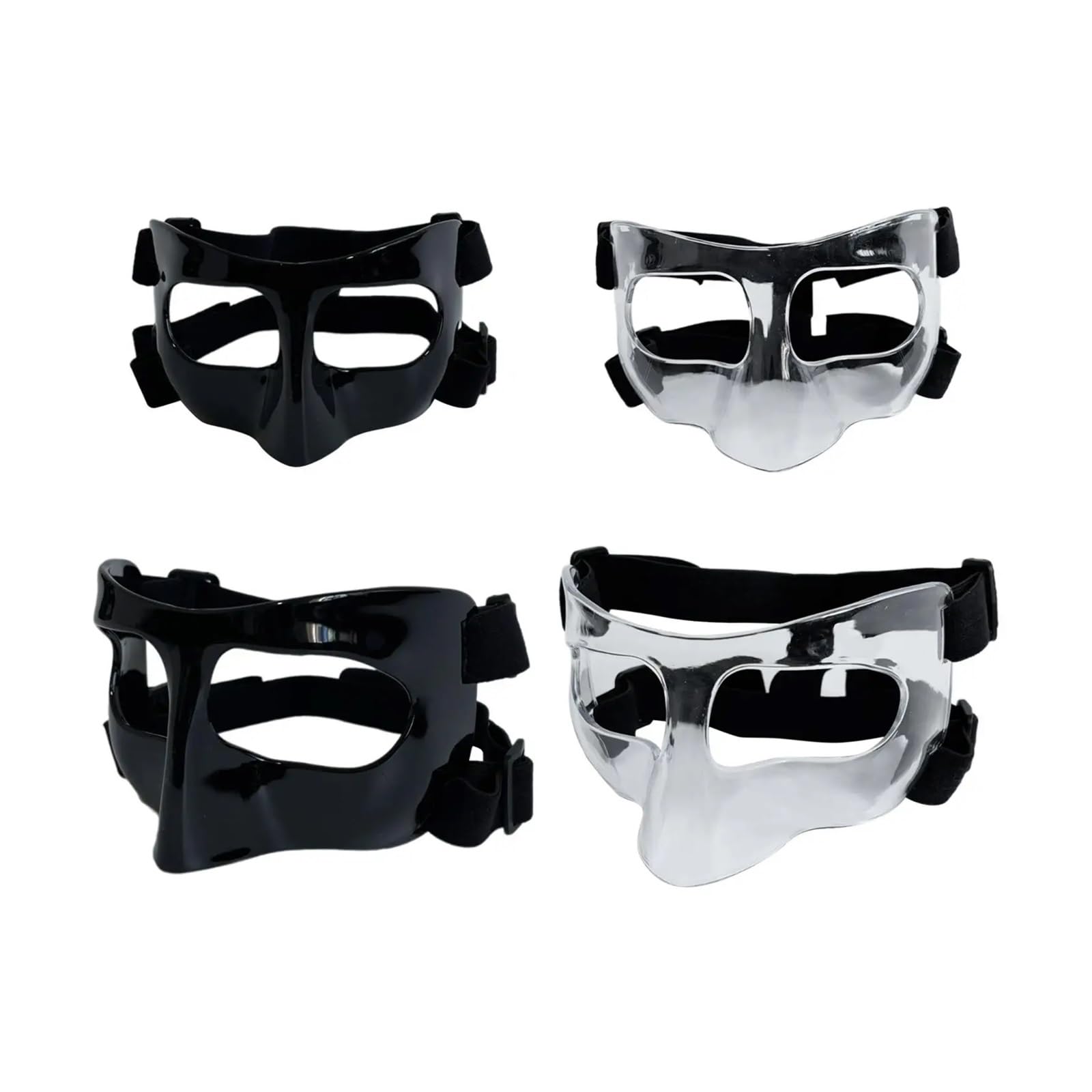 Máscara de Entrenamiento para Baloncesto Máscara de Baloncesto, Protector Nariz, protección Facial Ajustable, for Rota for fútbol, ​​Entrenamiento atlético