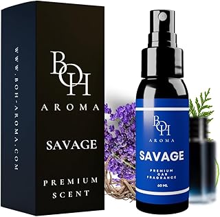 profumo per auto SAVAGE - profumo per auto e deodorante per interni, neutralizza gli odori in auto, profumo per auto con profumo proprio, accessori per interni - 60 ml