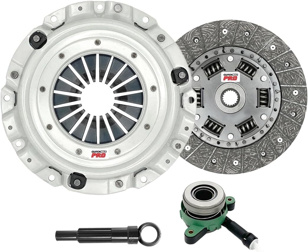 ClutchMaxPRO Heavy Duty Clutch Kit with Slave Cylinder for 2008-2017 Lancer, 2011-2020 Outlander Sport & RVR 2.0L/2.4L Engines (CP05012HDWS-CK)