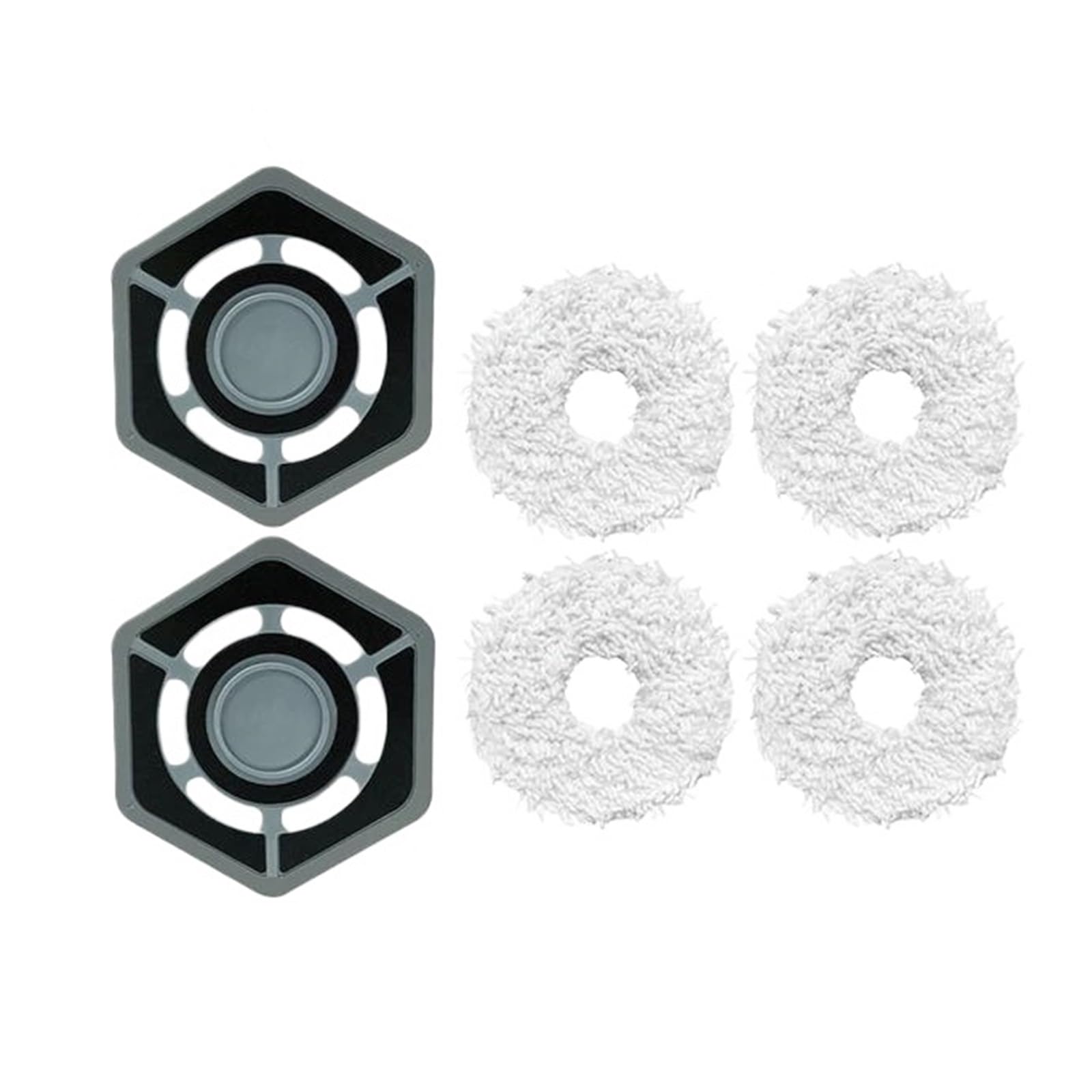 GENTERUN Robot Vacuum Water Tank ，Compatible For Ecovacs，Compatible For Deebot ，N9+ For Yeedi， Nozzle(6pcs)
