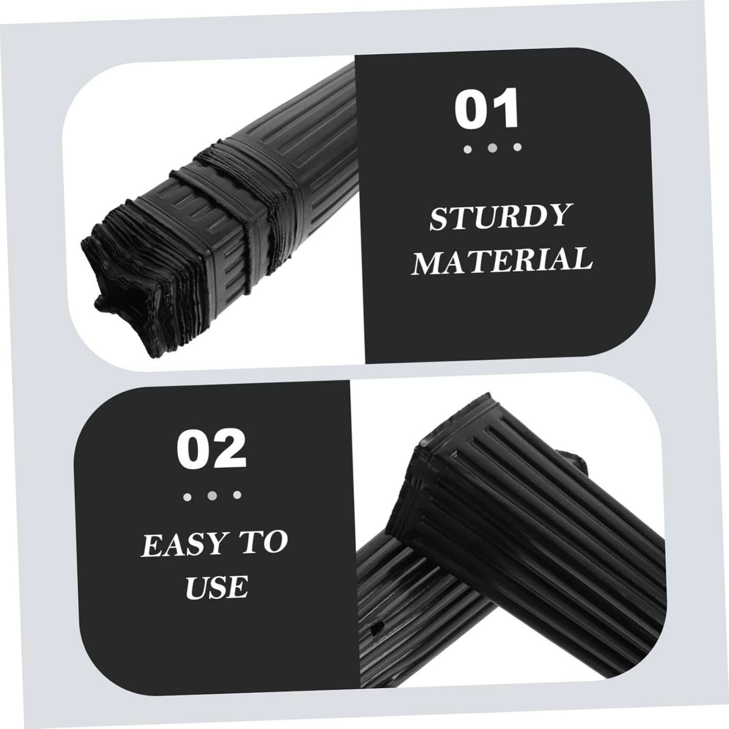 50pcs Breathable Nursery Grow Bags for Plants Planting Pouches Enhanced Ventilation for Fruits Vegetables and Flowers for Gardening