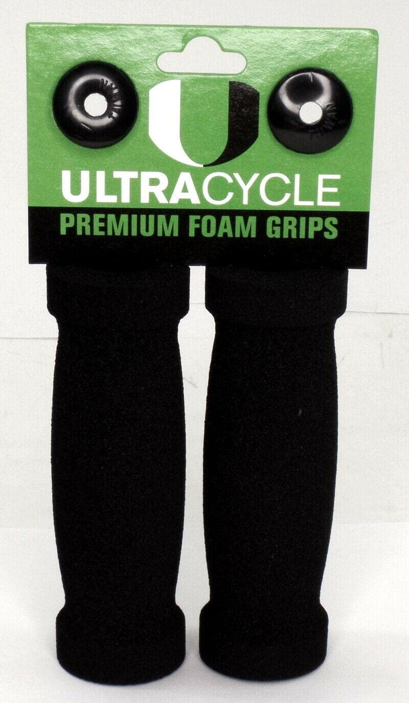 UltracycleKHS GRIPS,FOAM,ATB/COMFORT PAIR,12.7cm ,BLACK