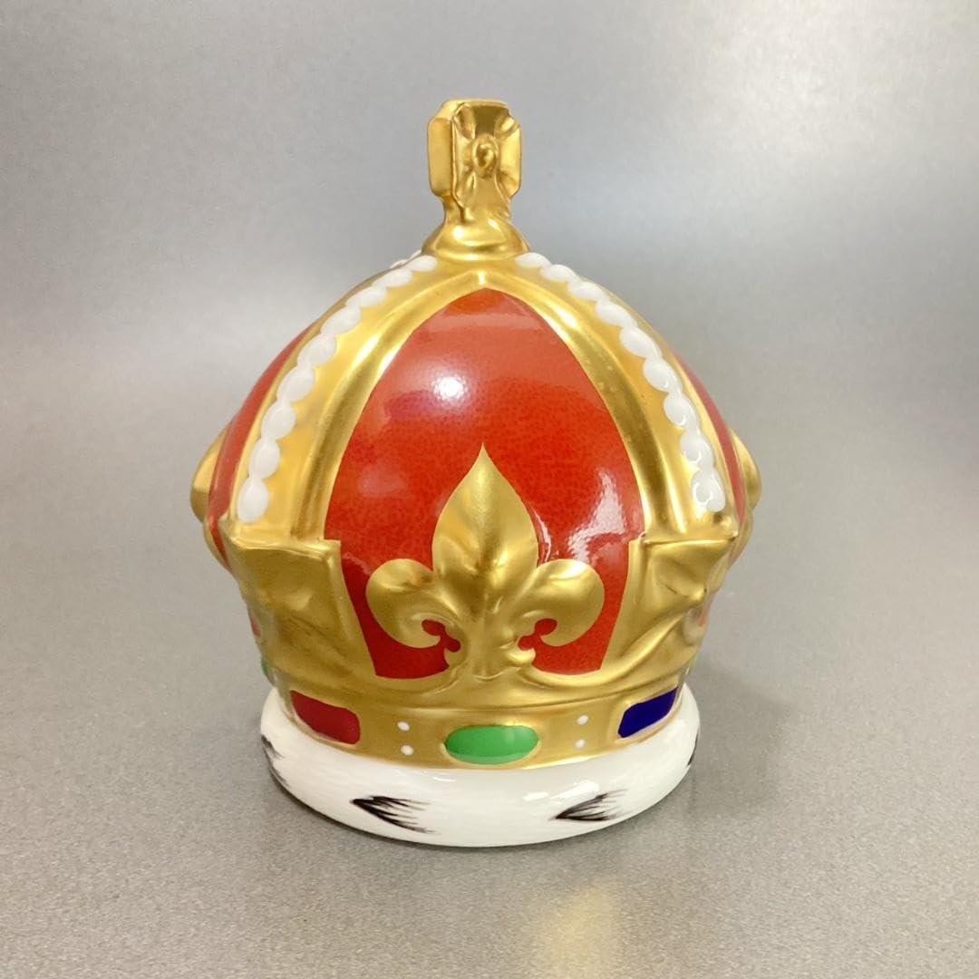 希少【ロイヤルクラウンダービー】王冠 置物 ペーパーウェイト エリザベス女王 ロイヤルクラウンダービー 王冠 置物 ペーパーウェイト エリザベス女王