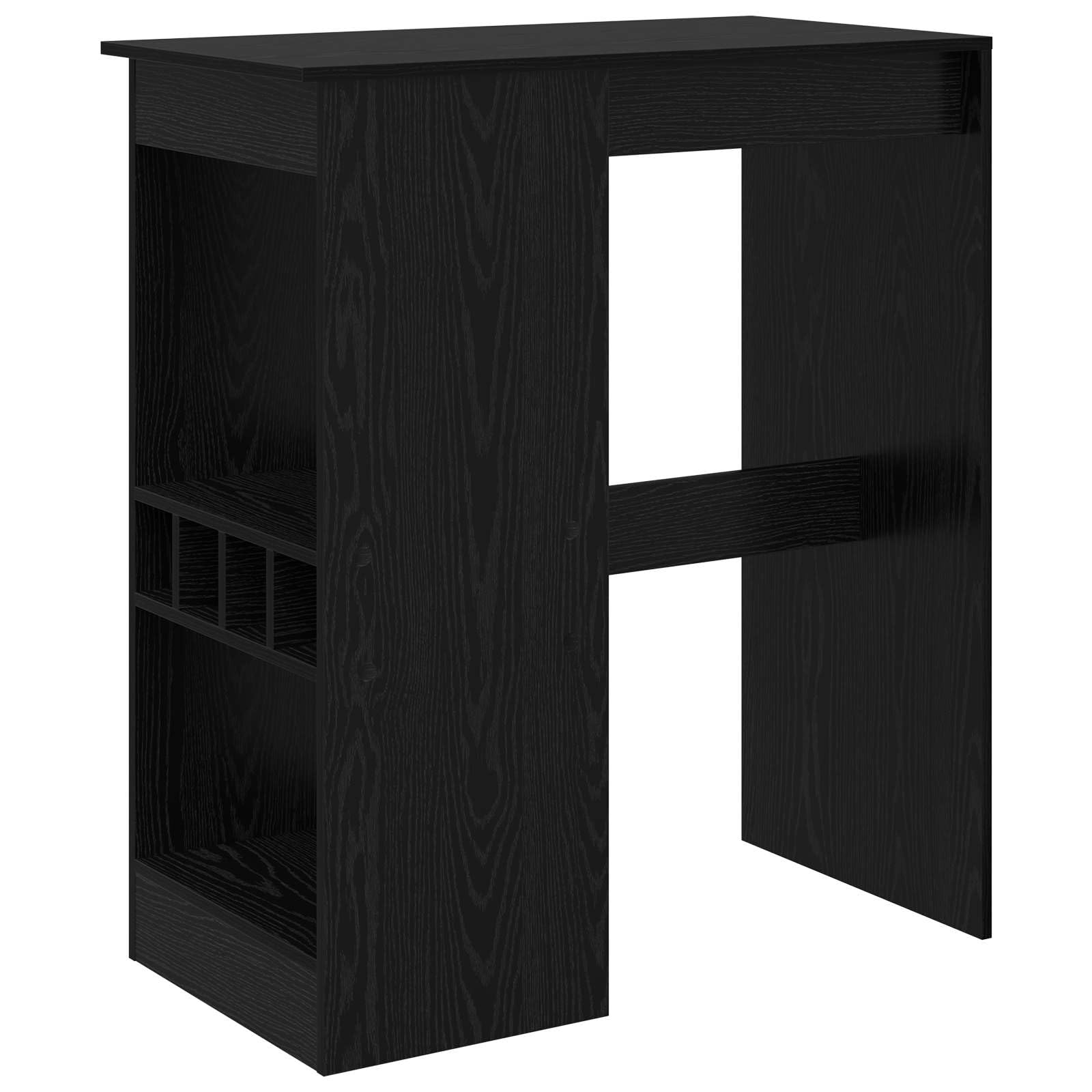 Table de bar gain de temps pour petits espaces avec double rangement