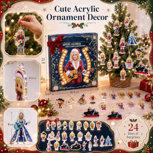 Dolly Merch - Dolly Acrylic Ornaments Advent Calendar 2026 - image 2