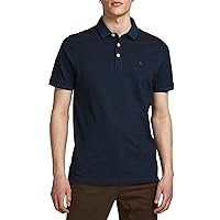 JACK & JONES Jjepaulos Polo Ss Noos Maglietta, Navy