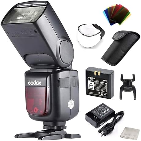 V860II-S 2.4G HSS TTL Lithium Battery Camera Flash for Sony Cameras