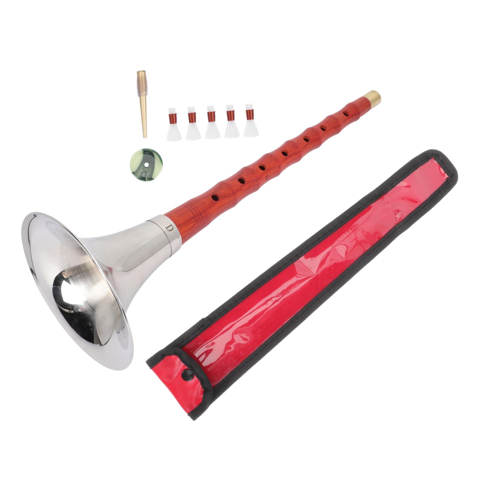 HANABASS Professional Wooden d Key for Beginners Wood Instrument Music Instrument Random