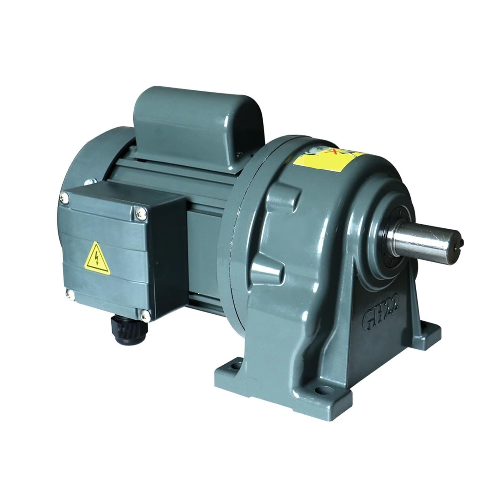 Caja de cambios, Motor Reductor De Engranajes Monofásico Horizontal, Regulación Velocidad Frecuencia Variable, CA Pequeño, 200W, Con Eje 22mm,para robot de coche RC