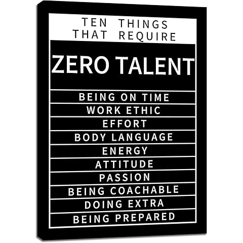 Motivational Office Wall Decor Posters Inspirational Black Wolf Canvas Wall Art Posters Prints Entrepreneur Quote Wall Picture Paintings Artwork Home Bedroom Living Room Decor Framed 12"x16"