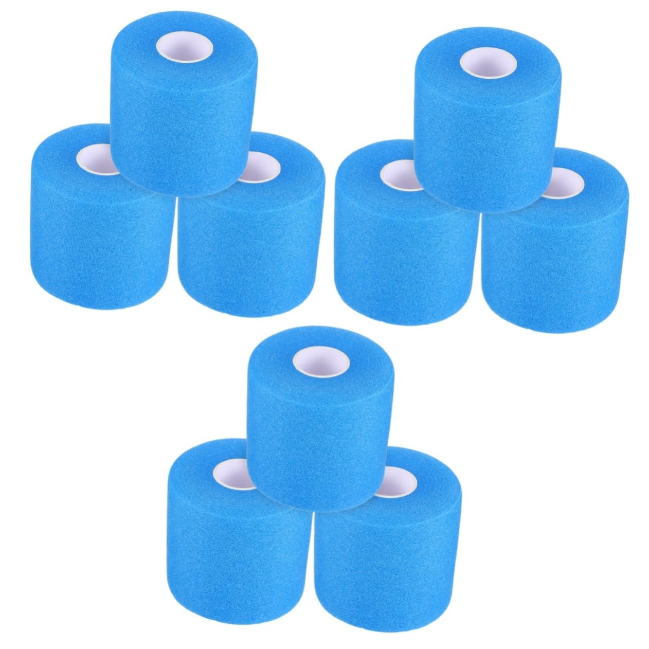 INOOMP 9 Rolls Sports Shock Absorbing Belt Boxing Tape for Hands Sports Wrist Tapes Soccer Tape Elastic Athlete Tape Outdoor Athlete Tape Sports Pre-Tape Wrist Protective Tapes