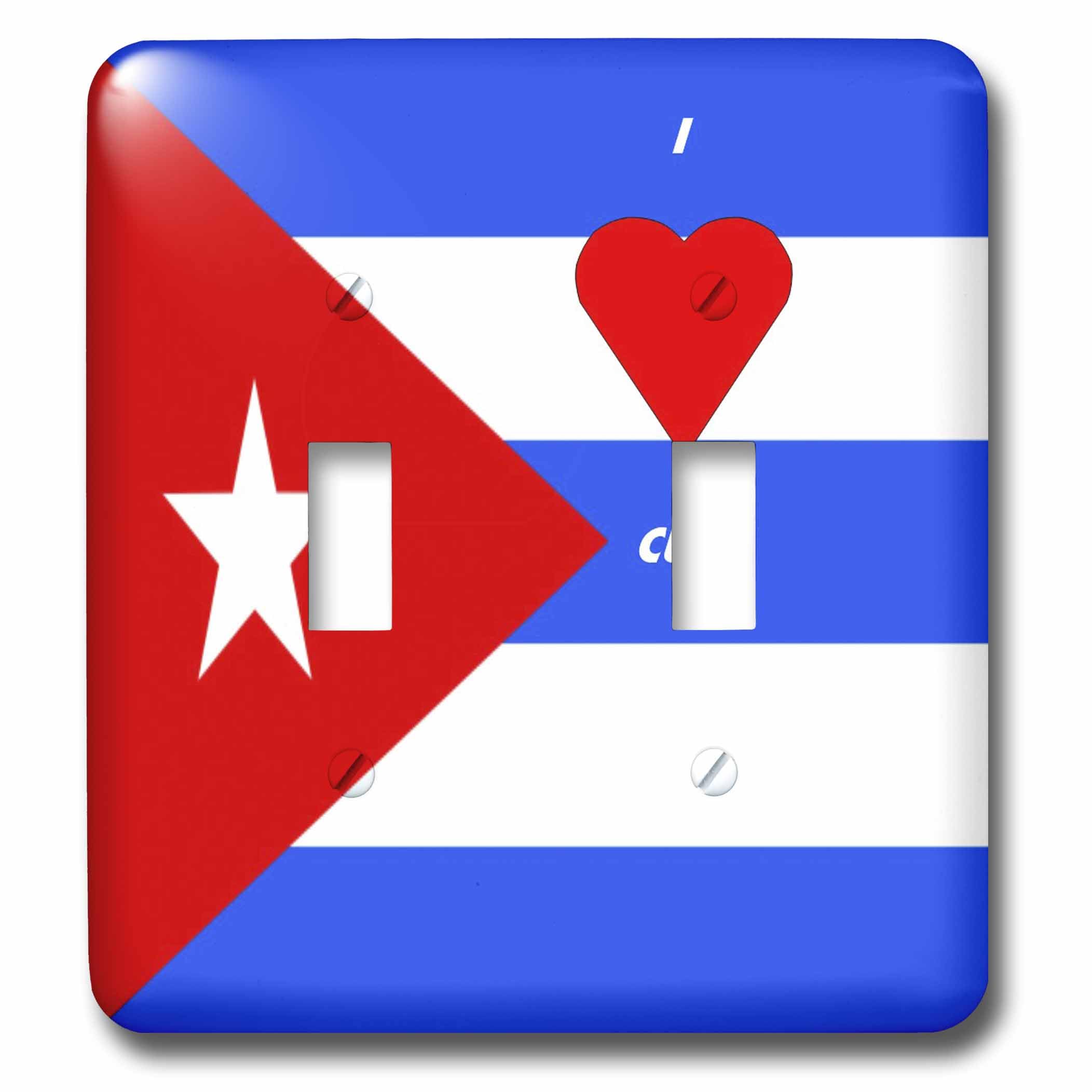 Cuba Interrupteur à baïonnette 3dRose LSP_51540_2 déco murale