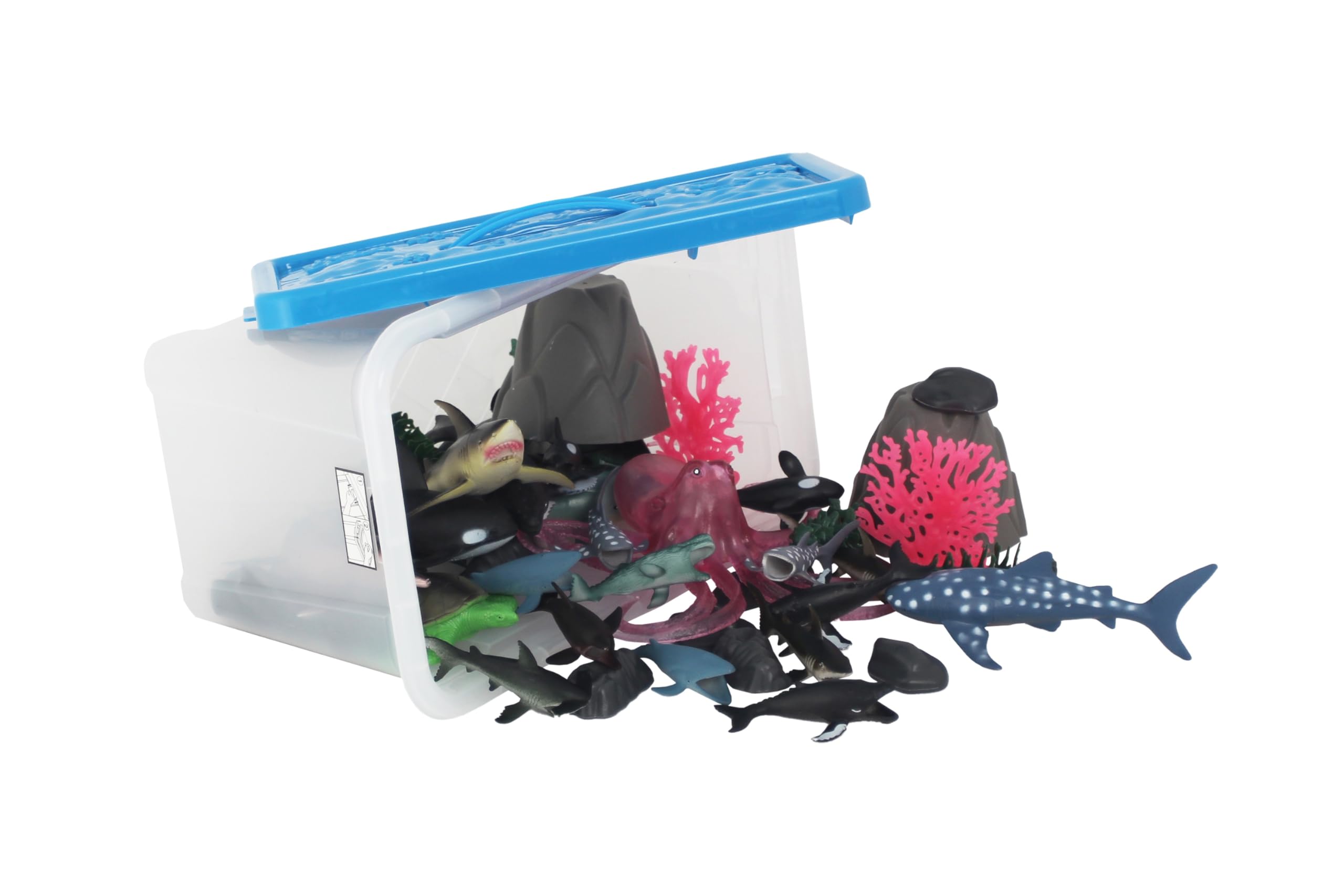 Amazon.com: Animal Planet 45-Piece Ocean Animal Toy Set – Sea Life