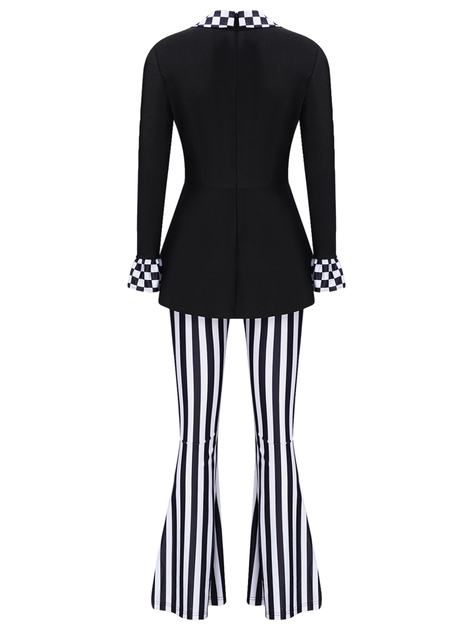 TTAO Donna Vestito Di Danza Di Carnevale Tuta Circo Costume Per Halloween