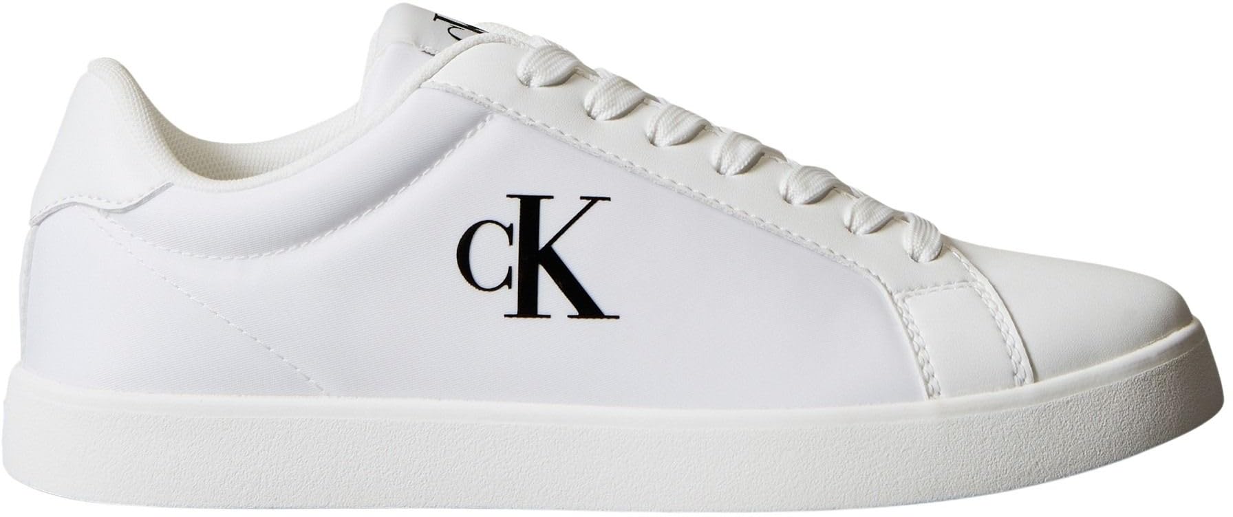 Calvin Klein Women’s Low Top Cupsole Trainers, White (Bright White), 7
