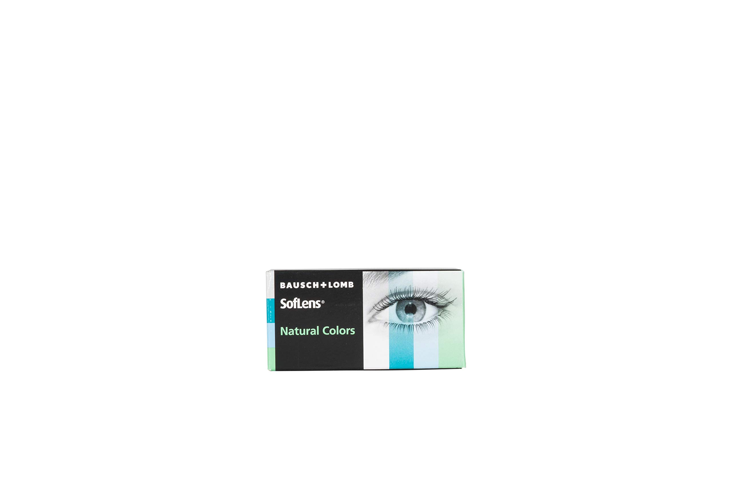 SofLens Natural Colors BAUSCH + LOMB lentillas mensuales esféricas, 2 unidades / 8.7 BC / 14.00 DIA / -00,50