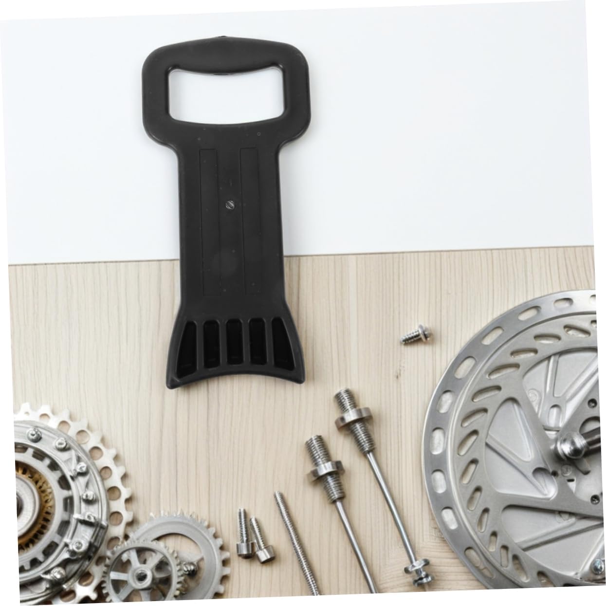 SOLUSTRE 2pcs Vehicle Tire Changing Mount Tool Efficient Tire Mounting Pad for Automotive and Motorcycle Installation Compatible